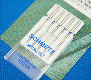 Иглы микротекс (особо острые) SCHMETZ 130/705H-M №100, 5шт
