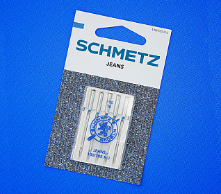 Иглы для джинсы SHCMETZ 130/705H-J №110, 5шт