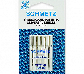 Иглы стандартные SCHMETZ 130/705Н №100, 5шт