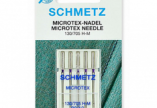 Иглы микротекс (особо острые) SCHMETZ 130/705H-M №80, 5шт