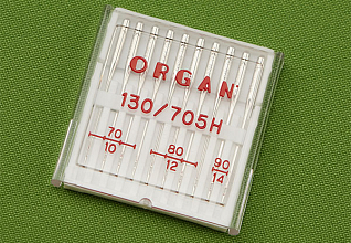 Иглы стандарт ORGAN №70(4), 80(4), 90(2), 10шт