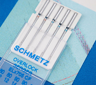 Иглы для плоскошовных машин SCHMETZ ELx705 CF №80(2), 90(3), 5шт