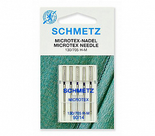 Иглы микротекс (особо острые) SCHMETZ 130/705H-M №90, 5шт