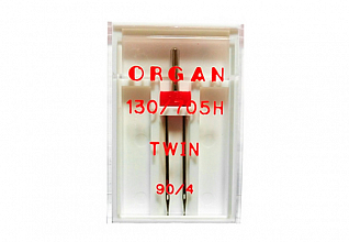 Иглы стандарт двойные ORGAN №90/4.0, 1шт