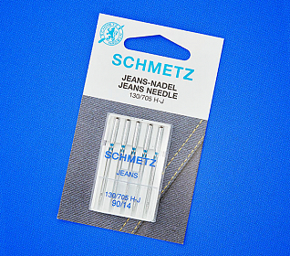 Иглы для джинсы SHCMETZ 130/705H-J №90, 5шт