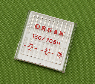 Иглы стандарт ORGAN №70(4), 80(4), 90(2), 10шт