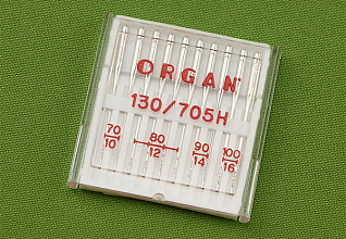 Иглы стандарт ORGAN №70(2), 80(4), 90(2), 100(2), 10шт